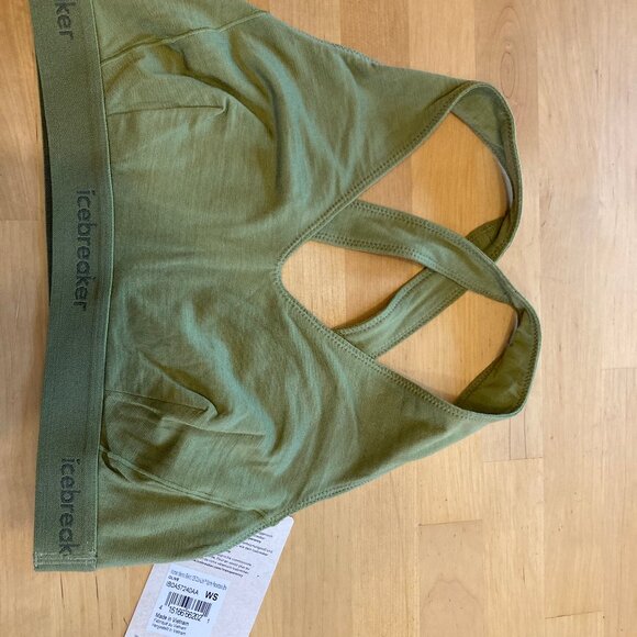 New Icebreaker Sprite Bra Size S - Picture 4 of 4